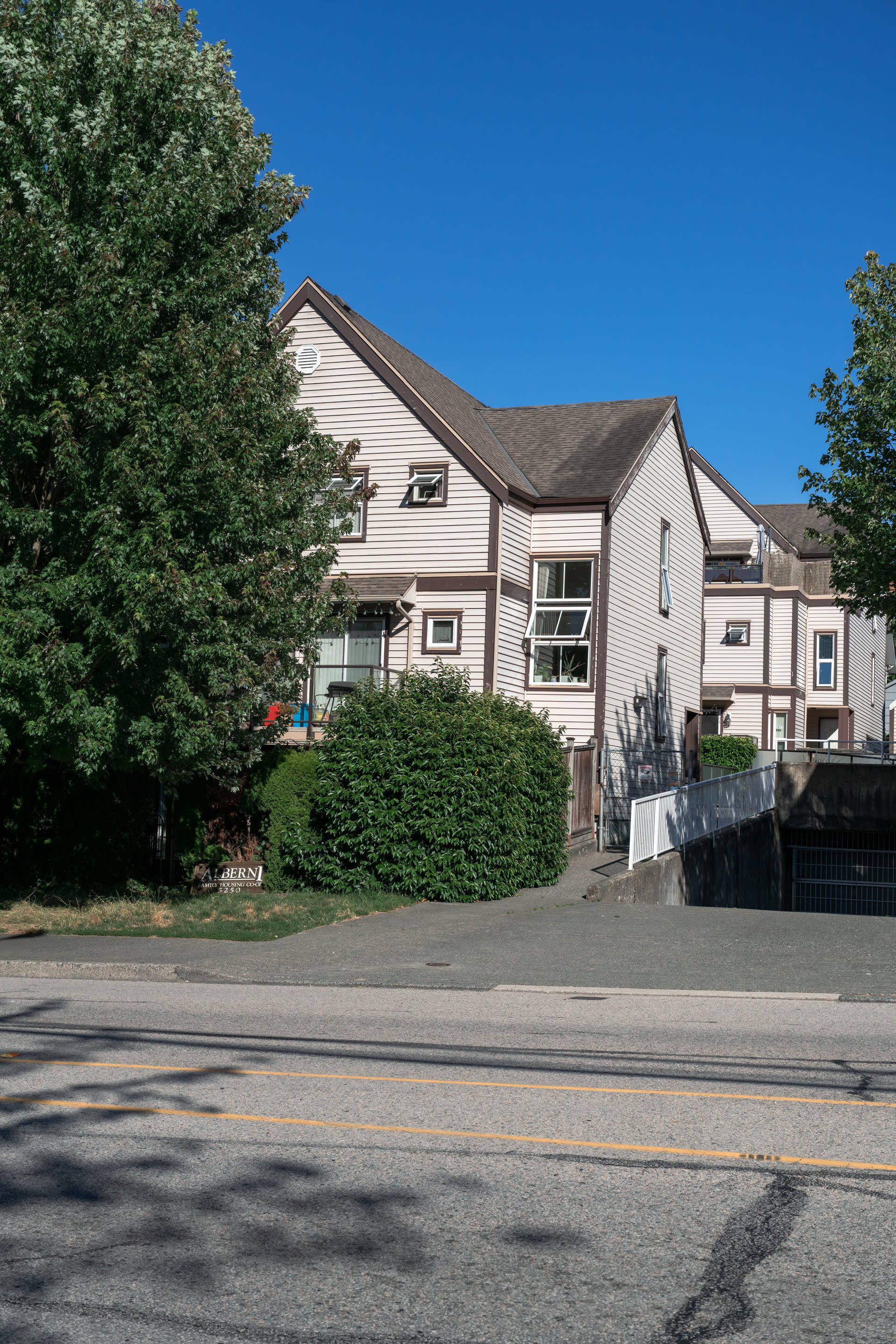 Alberni Family Housing Co-op, a townhome strata in Vancouver